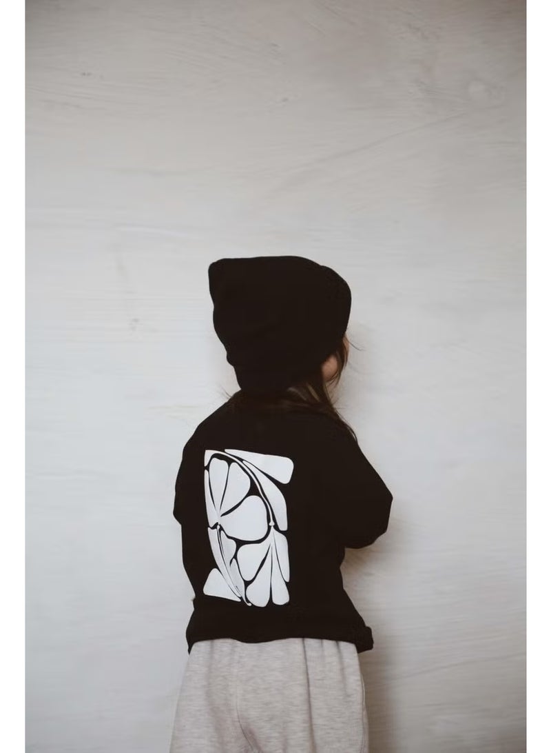 Ohlala Koala Black Back Printed Long Sleeve T-Shirt - Image 3